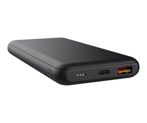 Nødlader - Trust Redoh power bank - fast - Li-pol - 4 pin USB Type A (QC 3.0) 2 x 24 pin USB-C (PD) - 18 Watt Nødlader - Svart - 10000 mAh - 24879