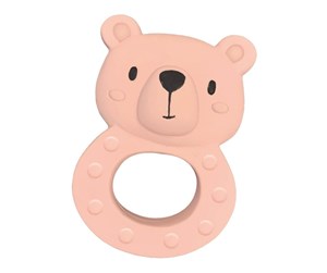 Babyleker - SES Tiny Talents Teething Toy Bo Bear - 100% Rubber - 13162