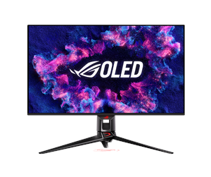 Skjerm - 31.5" ASUS ROG Swift PG32UCDM - 3840x2160 (4k / UHD) - 240Hz - QD-OLED - 90W USB-C - 90LM09T0-B01370