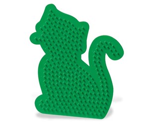 Kreative leker - SES Ironing Bead Board - Cat - 00792