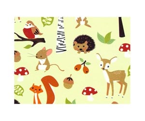 Hobbyartikler - Rotolux Wrapping paper Forest animals 3 m. - R71401B