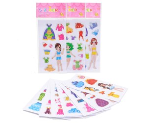 Kreative leker - LG-Imports Small Stickers - Fashion (Assorted) - 9723