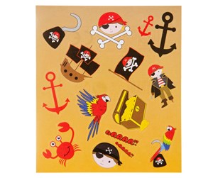 Kreative leker - LG-Imports Pirate sticker sheet - 8557