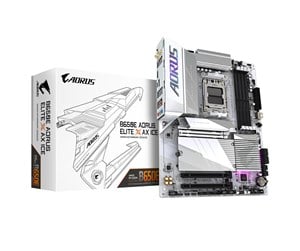 Hovedkort - GIGABYTE B650E AORUS ELITE X AX ICE Hovedkort - AMD B650E - AMD AM5 socket - DDR5 RAM - ATX - B650E A ELITE X ICE