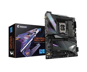 Hovedkort - GIGABYTE Z790 AORUS PRO X WIFI7 Hovedkort - Intel Z790 - Intel LGA1700 socket - DDR5 RAM - ATX - Z790 A PRO X WIFI7