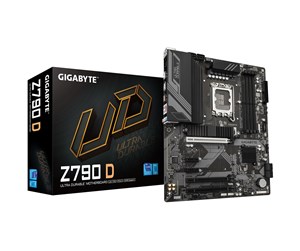 Hovedkort - GIGABYTE Z790 D Hovedkort - Intel Z790 - Intel LGA1700 socket - DDR5 RAM - ATX - Z790 D