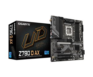 Hovedkort - GIGABYTE Z790 D AX Hovedkort - Intel Z790 - Intel LGA1700 socket - DDR5 RAM - ATX - Z790 D AX