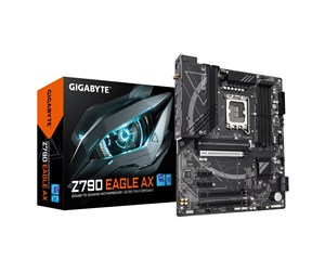 Hovedkort - GIGABYTE Z790 EAGLE AX Hovedkort - Intel Z790 - Intel LGA1700 socket - DDR5 RAM - ATX - Z790 EAGLE AX