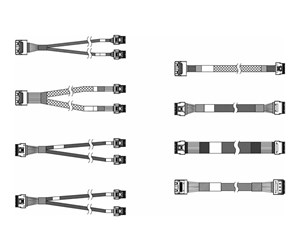 Diverse kabel - Lenovo storage cable kit - 4Z57A82409