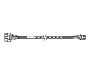 Strømkabel (intern) - Lenovo - power cable kit - 4X97A88016