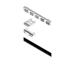 Kabinett tilbehør (kjølepasta mv.) - Lenovo - server 10 x 2.5" SAS/SATA backplane kit - 4XH7A83858