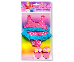 Dukker, Bamser & Utstyr - Heless Doll Bikini with Slippers 28-35 cm - 187