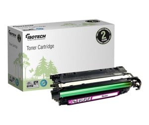 Printertilbehør blekk/toner - ISOTECH CE253A/2642B002 / Alternative to HP 504A / Magenta Toner - Laser toner Rød - K15166I4