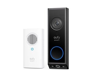 Smarthus - Eufy  E340 Video Doorbell Kit (pakke med Edge HomeBase Mini) - E8214311