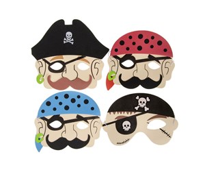 Små gaver til barn - LG-Imports Foam mask pirate (Assorted) - 9671