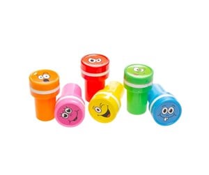 Arts & Crafts - Tilbehør - LG-Imports Smile Face Stamp Color (Assorted) - 6695