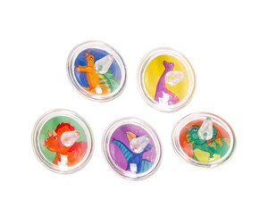 Små gaver til barn - LG-Imports Spinning Top Dinosaur (Assorted) - 4278