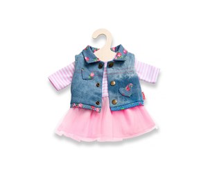 Dukker, Bamser & Utstyr - Heless Doll dress with waistcoat 35-45 cm - 2550