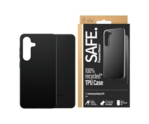 Mobil - Deksel og etui - SAFE. by PanzerGlass TPU Case Samsung Galaxy S24 | Black - SAFE95675