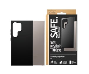 Mobil - Deksel og etui - SAFE. by PanzerGlass TPU Case Samsung Galaxy S24 Ultra | Black - SAFE95677