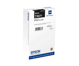 Printertilbehør blekk/toner - Epson T9071 - XXL size - black - original - ink cartridge - Blekkpatron Svart - C13T90714N