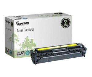 Printertilbehør blekk/toner - ISOTECH CB542A/1977B002 / Alternative to HP 125A / Yellow Toner - Laser toner Yellow - K15107I4