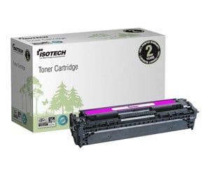 Printertilbehør blekk/toner - ISOTECH CB543A/1978B002 / Alternative to HP 125A / Magenta Toner - Laser toner Rød - K15106I4