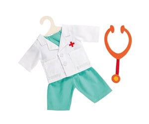 Dukker, Bamser & Utstyr - Heless Dolls Doctor's Outfit with Stethoscope 38-45 cm - 2653