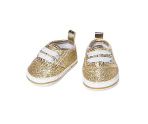 Dukker, Bamser & Utstyr - Heless Doll sneakers Glitter Gold 38-45 cm - 146