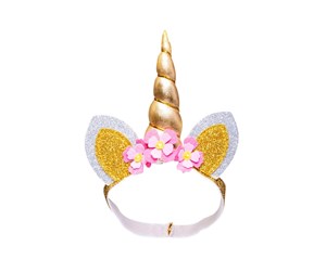 Dukker, Bamser & Utstyr - Heless Doll Hairband Unicorn 28-35 cm - 1311