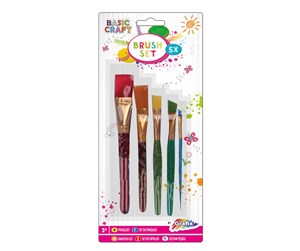 Hobbyartikler - Creative Craft Group Brush set 5 pieces. - 100001