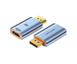 Videosplitter - Vention Adapter HDMI female to DisplayPort male 8K 60HZ (blue) - HFMH0