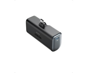 Nødlader - Anker Nano (22.5W Built-In USB-C Connector) Nødlader - Svart - 5 Ah - A1653H11