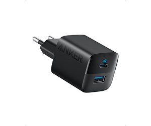 Mobil - Adaptere og ladere - Anker 323 Charger 33W 1x USB-A 1x USB-C Power Adapter - Black - A2331G11