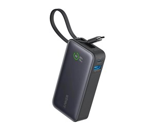 Nødlader - Anker 545 Nano PD 30W Nødlader - Svart - 10000 mAh - A1259G11