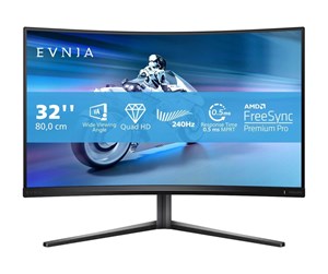 Skjerm - 32" Philips Evnia 5000 - 2560x1440 - 240Hz - VA - 32M2C5500W/00