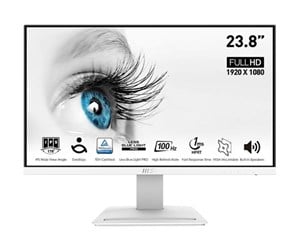 Skjerm - 24" MSI PRO MP243XW - 1920x1080 - 100Hz - IPS - PRO MP243XW