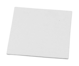 Hobbyartikler - Creativ Company Canvas Panel White 12.4 x 12.4 cm - 225010