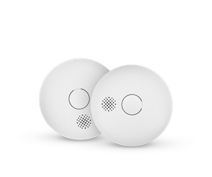 Sikkerhet - Housegard Luma Smart wireless, series-connected smoke alarm, incl. 10-year battery, 2-pack - 601178