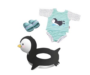 Dukker, Bamser & Utstyr - Heless Penguin Swimming Set Dolls 35-45 cm - 11