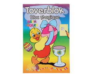 Kreative leker - Boek Specials Nederland BV Magic Scratch Block Easter A5 - ToverblokA5-pasen