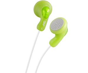 Hodetelefoner - JVC Headphone F14 Gumy In-Ear Green - HA-F14-GN-U