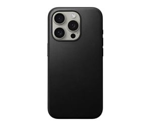 Mobil - Deksel og etui - Nomad Modern Leather Case - black - iPhone 15 Pro - NM01613985