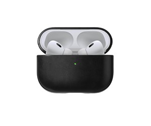 Mobil - Deksel og etui - Nomad Leather case - black - AirPods Pro 2 - NM01996385