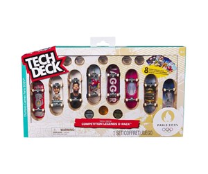 Leketøy - Tech Deck Olympic 96mm Fingerboard, 8-Pk - 6070368