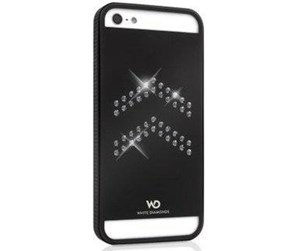 Mobil - Deksel og etui - WHITE DIAMONDS Mobile Phone Cover Metal Aviator for iPhone 5 Black - 1210MMAVI6