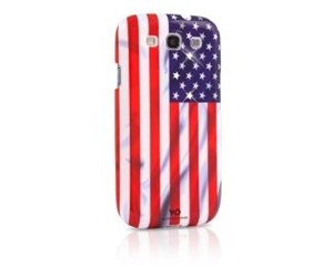 Mobil - Deksel og etui - WHITE DIAMONDS Flag USA Mobile Phone Cover for Samsung Galaxy S III red - 2210FLA06