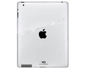 Nettbrett - Deksler og etui - WHITE DIAMONDS Sash Cover for iPad 3rd/4th Generation transparent - 1150SAS5