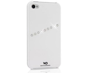 Mobil - Deksel og etui - WHITE DIAMONDS Sash Mobile Phone Cover for Apple iPhone 4/4S white - 1110SAS47