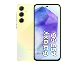 Mobiltelefoner - Samsung Galaxy A55 5G 128GB/8GB - Awesome Lemon - SM-A556BZYAEUB